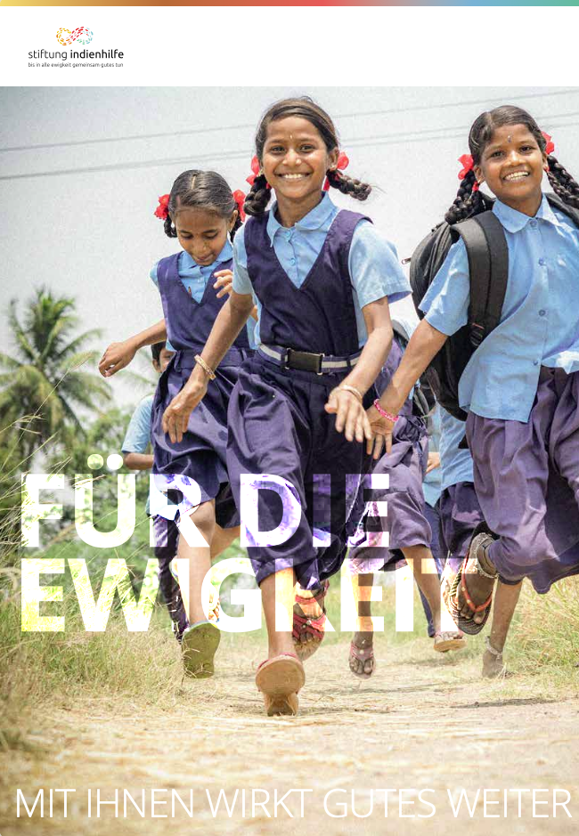 Bildteaser Stiftungsbroschüre Indienhilfe